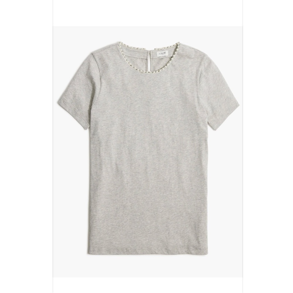 J.Crew Gray Short Sleeve Tee